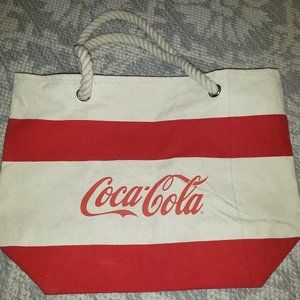 Women's Coca Cola Beach Bag - Gently Used